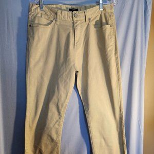 Alfani Men’s Khaki/Tan Straight Denim Jean 32W x 30L